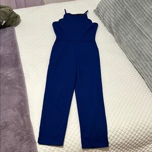 Elegant Blue Women's Jumpsuit